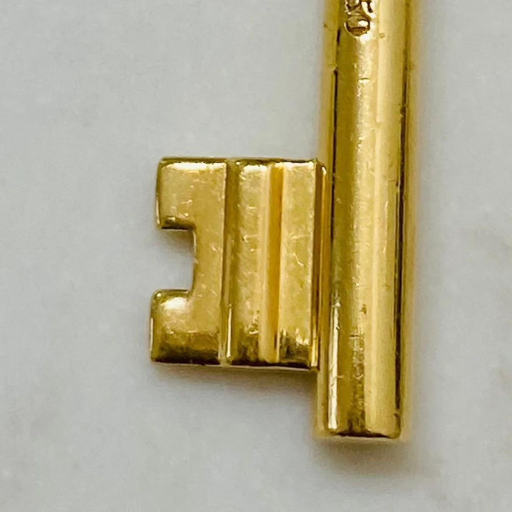 Tiffany & Co. 18K Gold Key Pendant - Large / XL Size
Authentic Tiffany & Co. - Picture 6 of 11